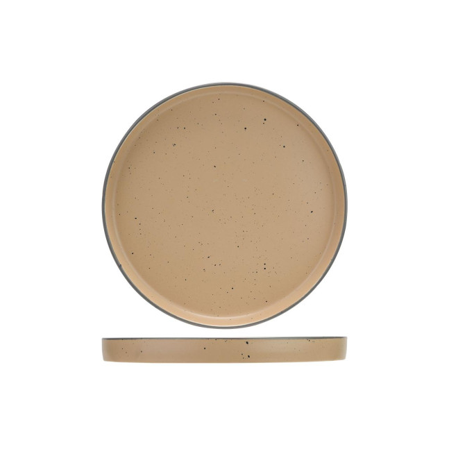 Тарілка Ariane Selas 25 см dark sand ASEARNA07A11025 комплект 6 шт