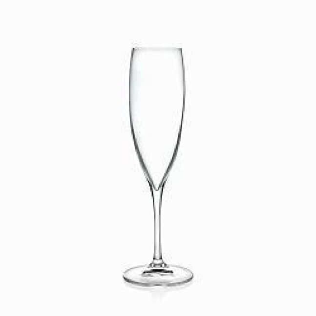 Келих на ніжці 6 шт RCR "WINE DROP CHAMPAGNE GOBLET" 240 мл