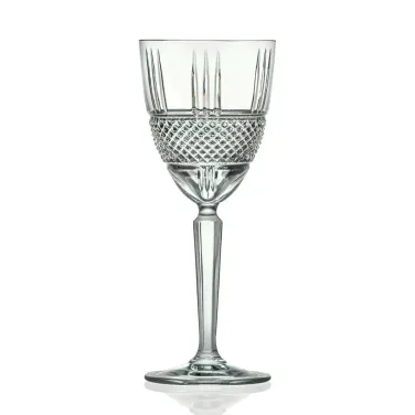 Келих на ніжці 6 шт RCR "BRILLIANT WATER GOBLET" 290 мл.