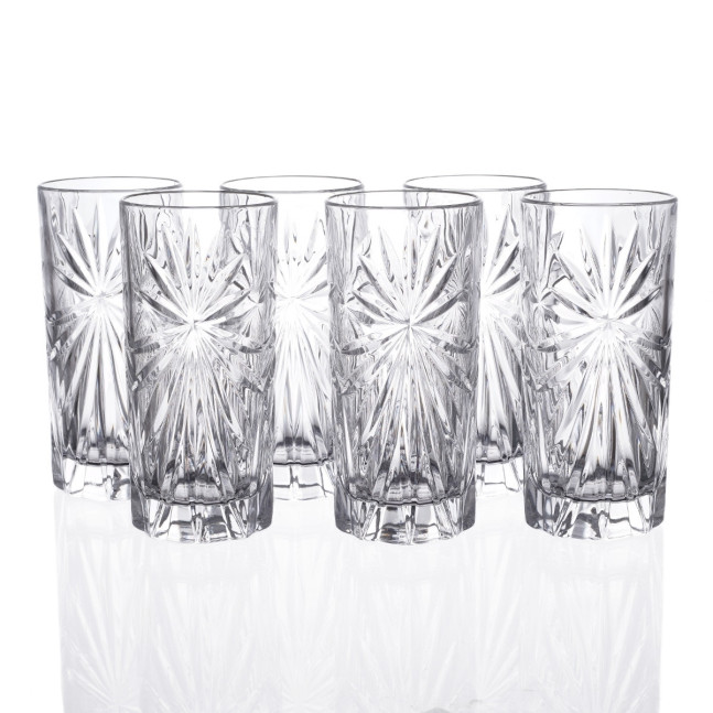 Склянка 6шт RCR "OASIS HB TUMBLERS - RCR STYLE", 360 мл