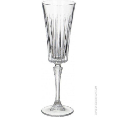 Келих на ніжці комплект 6 шт RCR "TIMELESS CHAMPAGNE FLUTE - RCR STYLE" 210 мл