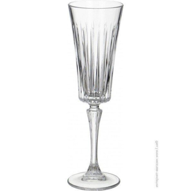 Келих на ніжці комплект 6 шт RCR "TIMELESS CHAMPAGNE FLUTE - RCR STYLE" 210 мл