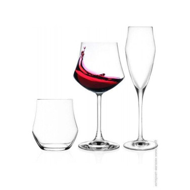 Келих RCR комплект 6 шт "EGO WATER GOBLETS - LUXION PROFESSIONAL" 430мл 25489020006