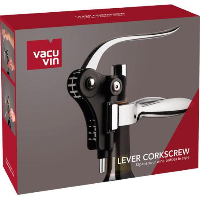ШТОПОР ГОРИЗОНТАЛЬНИЙ LEVER CORKSCREW HORIZONTAL BLACK Арт. 66514606