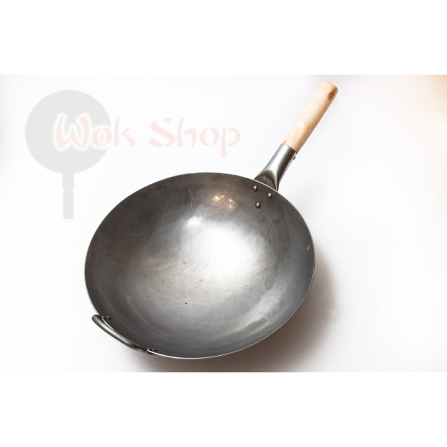 Класичний вок ручного виготовлення 14 дюймів (hand hammered wok) код: 731W88