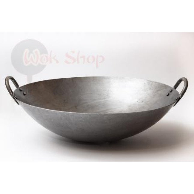 Класичний вок ручного виготовлення 40 см (canton style hand hammered wok) 731W87