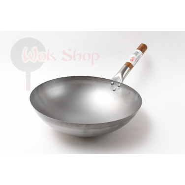 Лондон Вок 33 см з круглим дном і однією ручкою (London Wok) 731W197