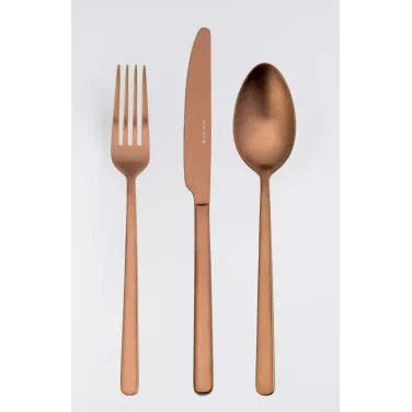 Набір столових приборів NARDO MAT COPPER, 16 предметів 1247-BP16