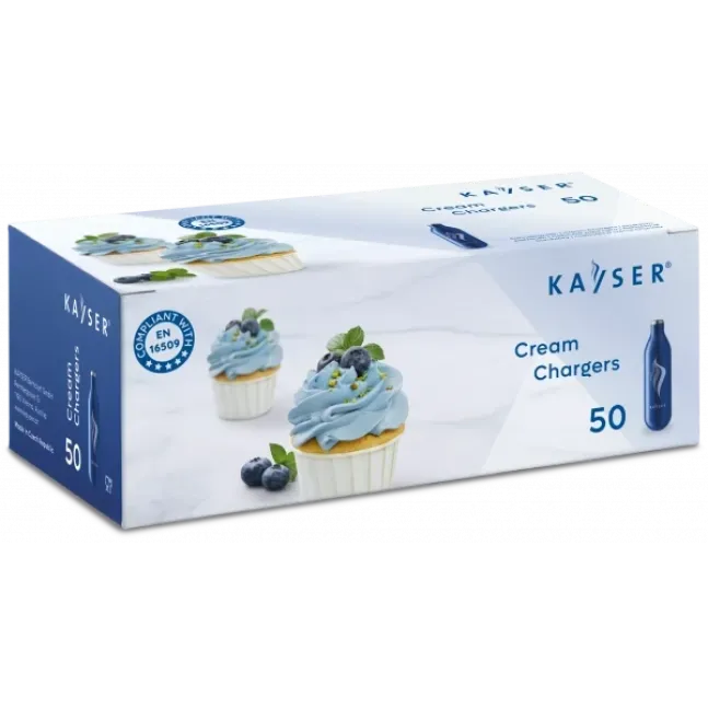Капсули  Kayser для збивання вершків N2O 2227 ( упаковка 50 шт)