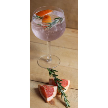 Бокалы из стекла набор 6 шт, Бокалы на ножке, Стеклянные бокалы SPKSY GIN&TONIC 585 мл