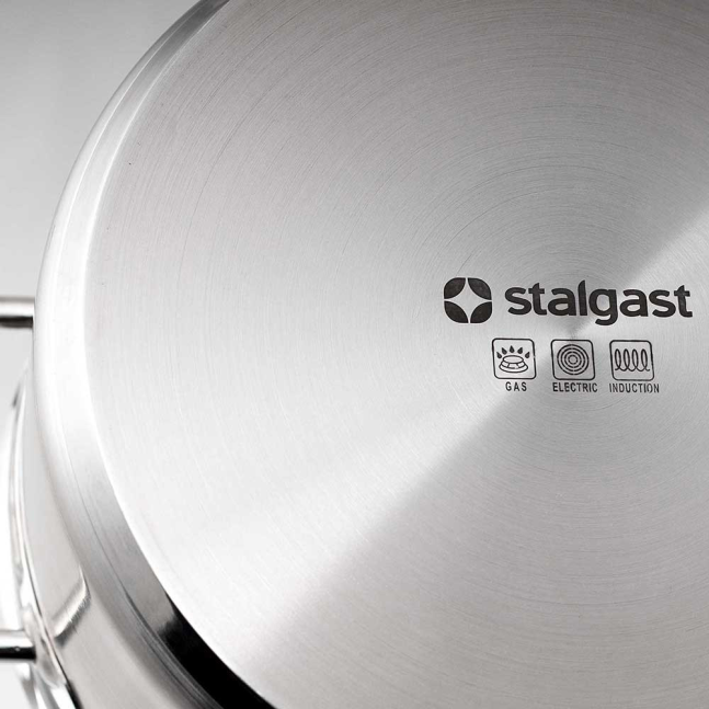 Кастрюля висока з кришкою Stalgast 15,4 л (11282)