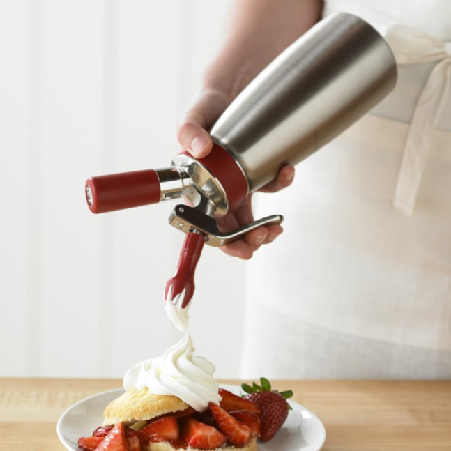 Сифон для холодних і гарячих страв iSi 1603 Gourmet Whip 0,5 л