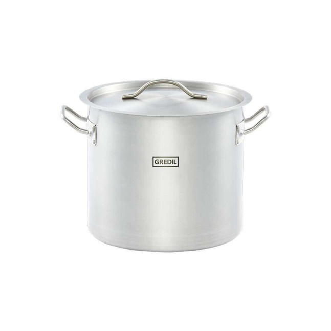 Кастрюля висока з кришкою Gredil 20,9 л (011325)