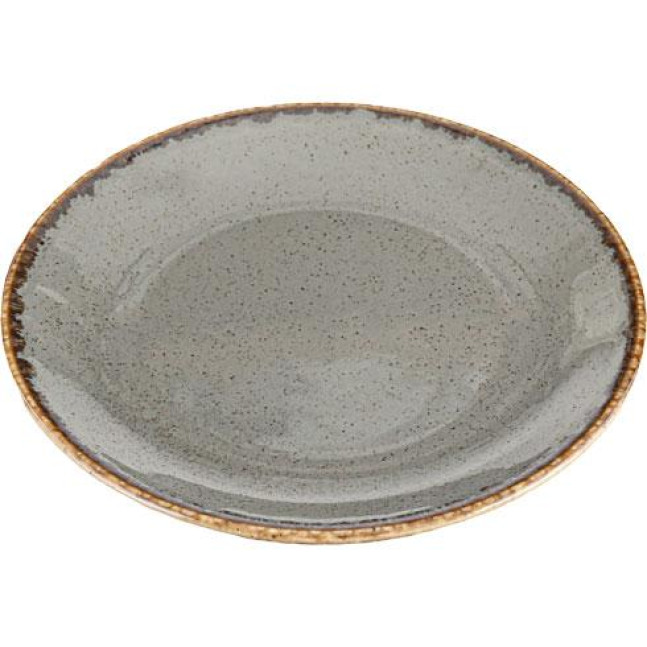 Тарілка SEASONS D28CM, сірий набір 6 шт.