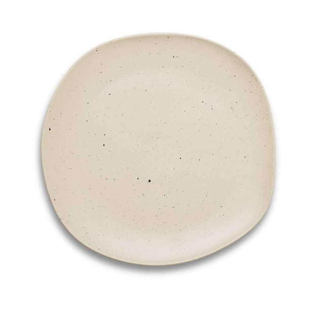 Тарілка плоска Ariane Earth 27 см linen dotts - AERARN508011027