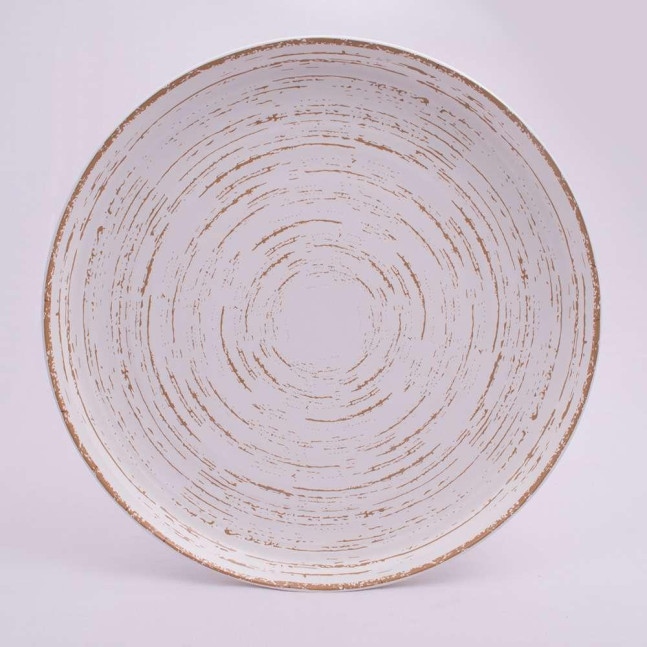 Тарілка мілка Ariane Tornado 27 cм white matt - AVCARN427011027