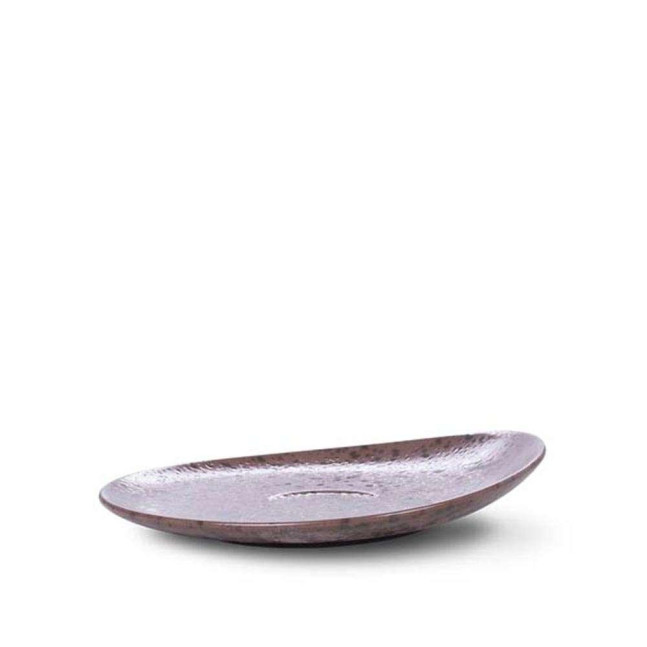 Блюдце для чашки 90 мл Ariane Oxide elevated 13 см tan brown — AVCARNA63014013