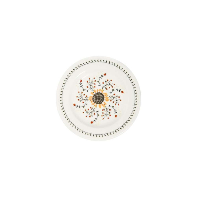 Тарілка мілка Porser Home Sunflower 20 см BNS20DZPRS1061
