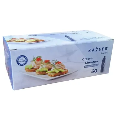 Капсули для взбивання вершків «Kayser» Professional Line, 8,4 г N2O (50шт)