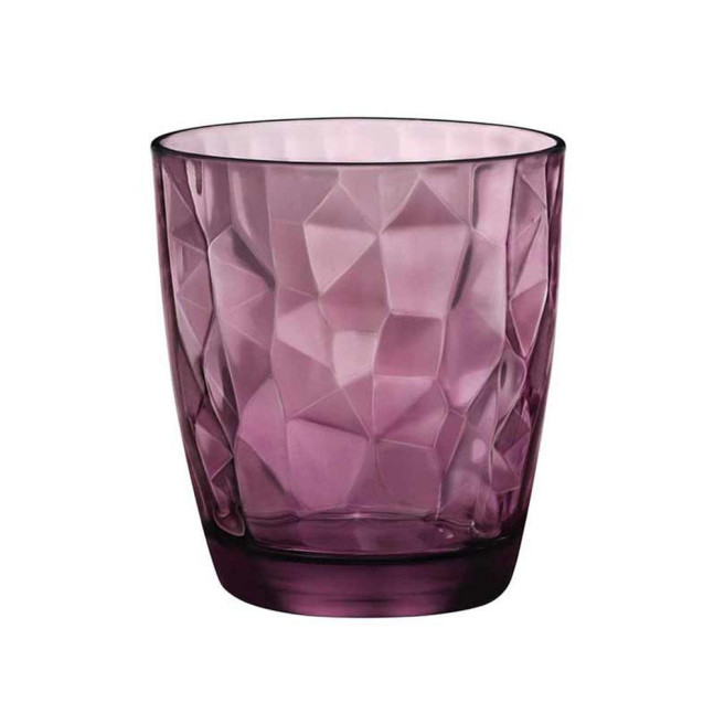 Склянка DIAMOND ROCK PURPLE 390 мл. 302258Q02021990 BORMIOLI ROCCO набор 6 шт