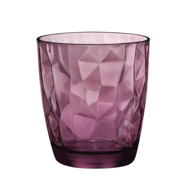 DIAMOND: Склянка 300мл. низький ROCK PURPLE 350230M02321990 BORMIOLI ROCCO набор 12 шт