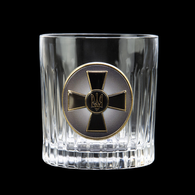 Набір келихів для віскі "ЗСУ" Boss Crystal, 2 келиха