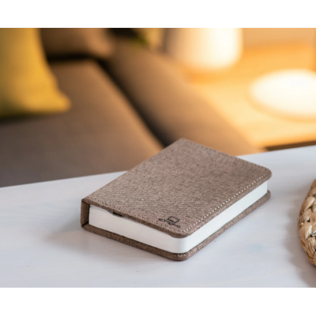 Світильник-книга на акумуляторі MINI URBAN Gingko (Англія), коричнева