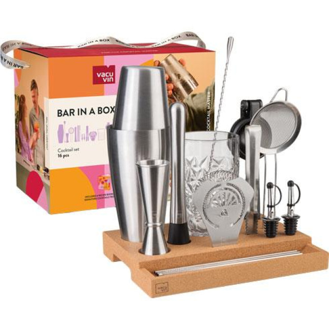 Набір для коктейлів BAR IN A BOX MASTER, 16 предметів